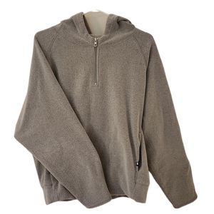 Fleece half-zip hoodie, Kit and Ace